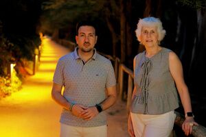 ​ El camino principal del Parque Oromana cuenta ya con iluminación LED