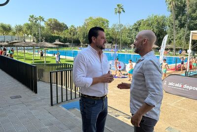Medio millar de escolares de Alcalá disfrutan de la piscina de verano esta semana​
