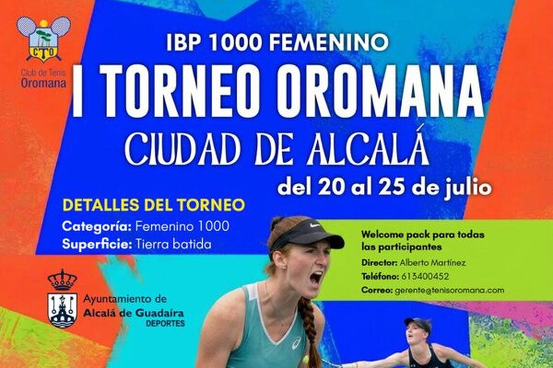 Alcalá de Guadaíra reúne a las mejores raquetas femeninas en el I Torneo Oromana 