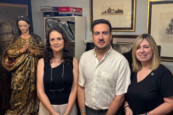 ​La restauración del retablo de la Inmaculada de la Parroquia de Santiago avanza con las ayudas municipales