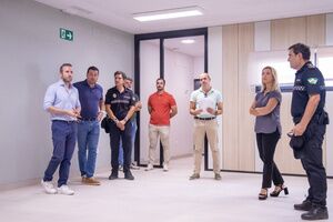 A punto de culminar la ampliación de la Jefatura de Policía Local de Alcalá