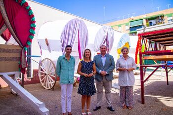 Últimos preparativos para la Romería del Patrón de Alcalá de Guadaíra, San Mateo