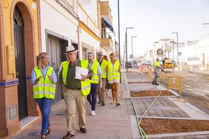 La transformación de la calle Malasmañanas avanza en su segunda fase