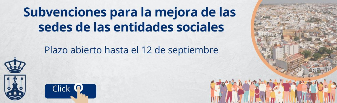Subvenciones para la mejora y equipamiento de sedes de entidades sociales 2025