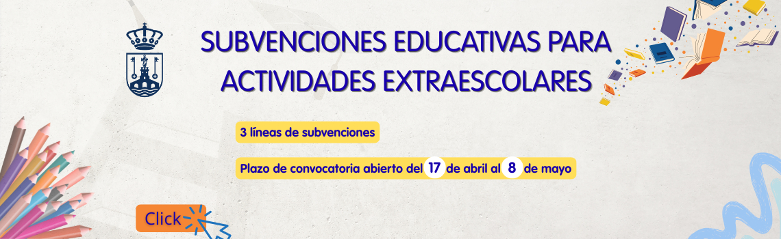 Subvenciones educativas 2026