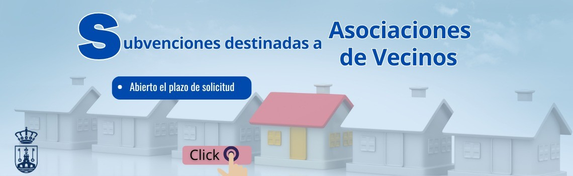 Abierto el plazo de las subvenciones vecinales para actividades y ayudas al alqu