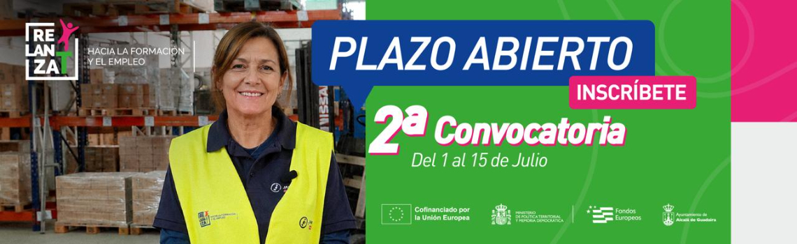 2ª Convocatoria de itinerarios formativos gratuitos RELANZA-T