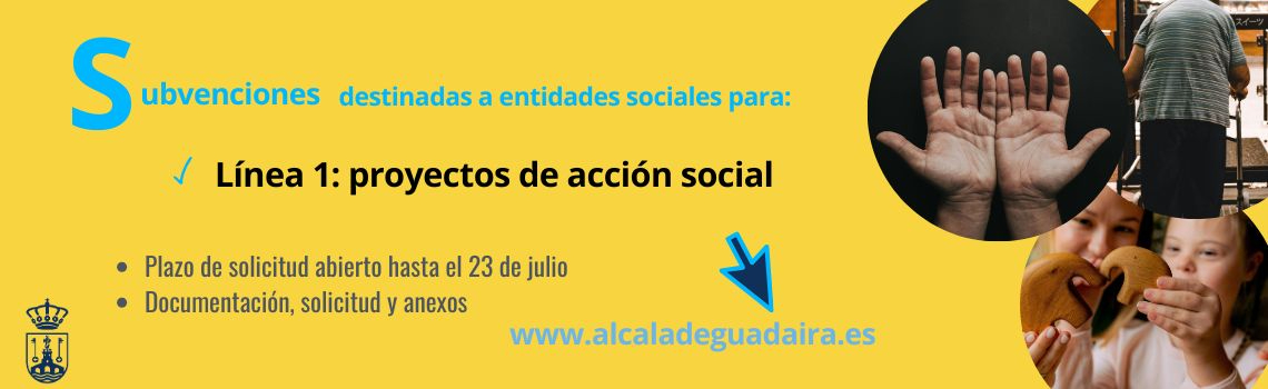 Subvenciones para proyectos de acción social
