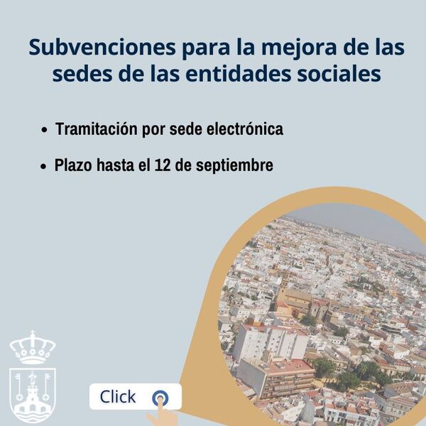 Subvenciones para la mejora y equipamiento de sedes de entidades sociales 2025