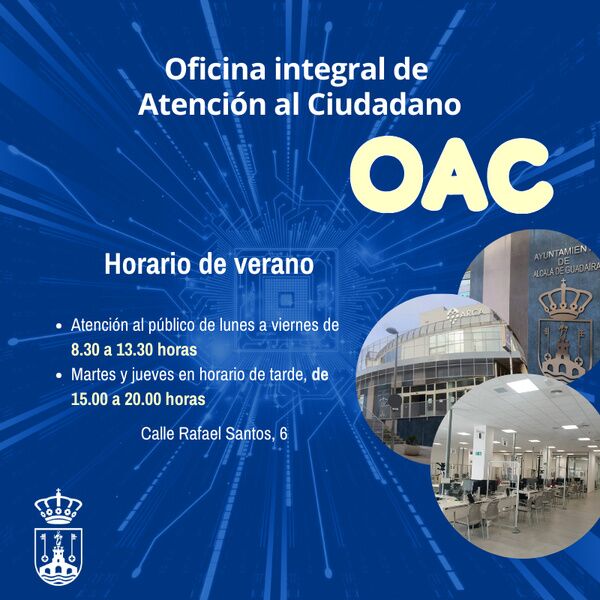 Horarios de la OAC