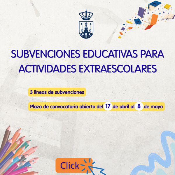 Subvenciones educativas 2026