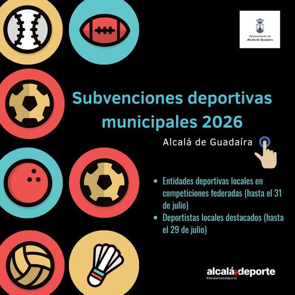 Subvenciones deportivas municipales: líneas 1 y 2
